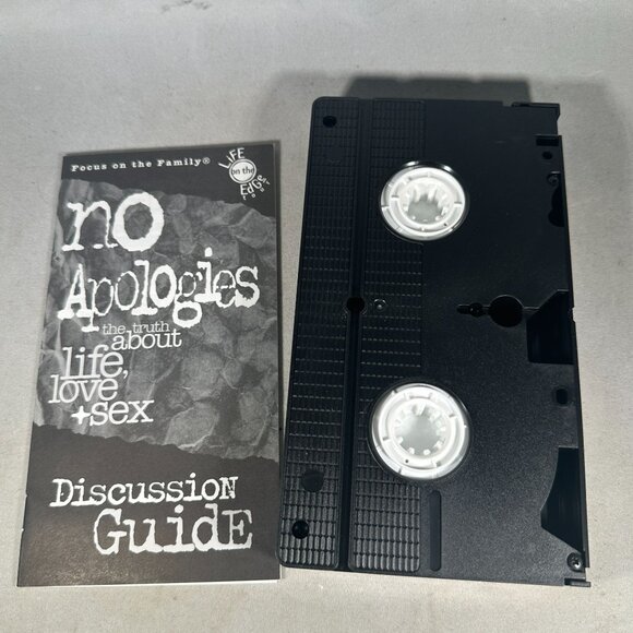No Apologies The Truth About Life Love Sex VHS 1998 Sealed Focus Family - Picture 4 of 4